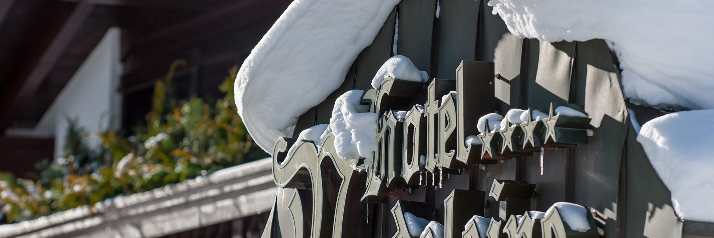 Aussenansicht vom Hotel Madeleine in Gurgl