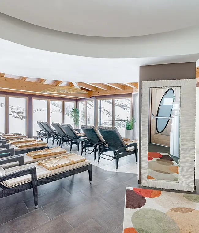 Hotel Madeleine Gurgl Wellnessbereich